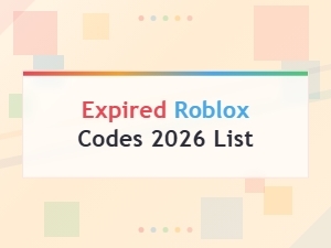 Expired Roblox Codes 2026 List - Full Archive of All Used Codes