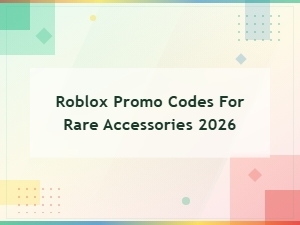 Roblox Promo Codes for Rare Accessories 2026 – Unlock Free Avatar Items Now