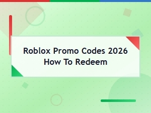 Roblox Promo Codes 2026 – How to Redeem Free Items & Rewards
